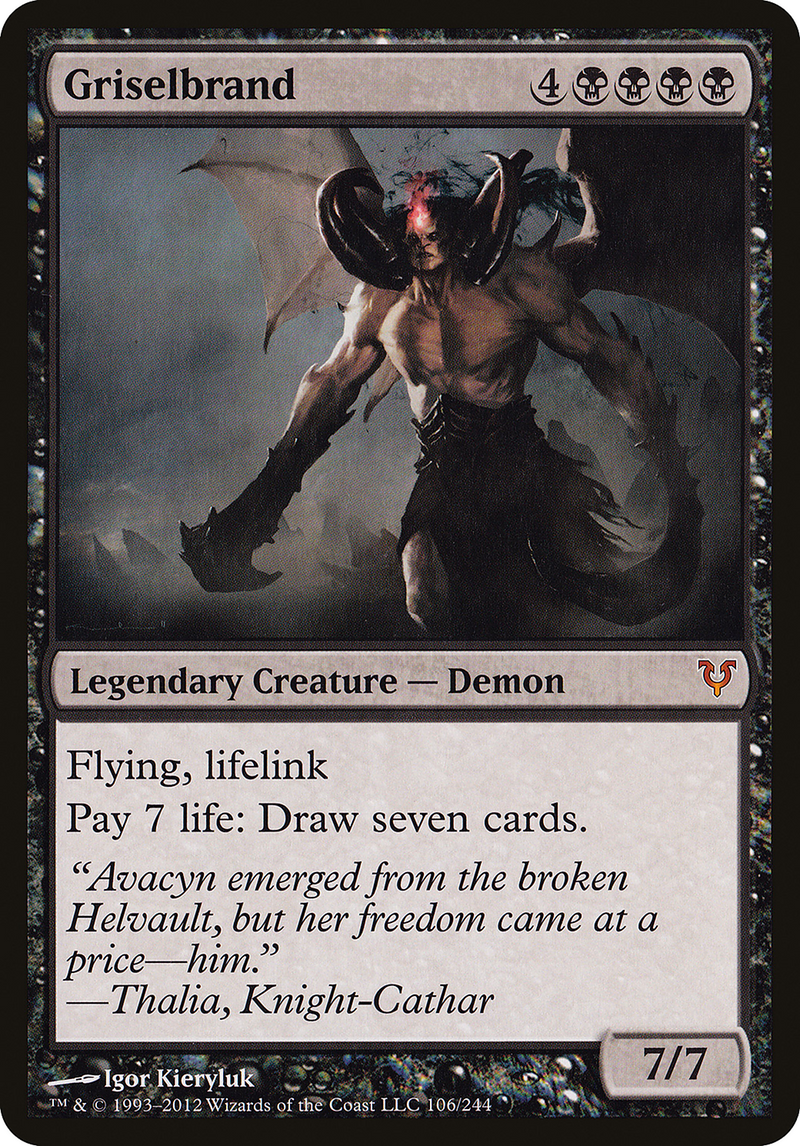 Griselbrand (OVER-106) - Open the Helvault Foil