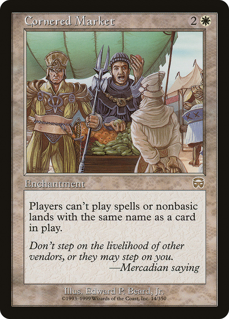 Cornered Market (MMQ-014) - Mercadian Masques Foil