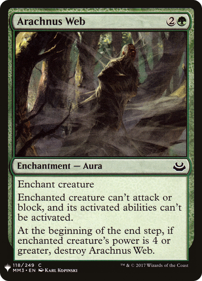 Arachnus Web (LIST-MM3-118) - The List