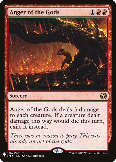 Anger of the Gods (LIST-IMA-116) - The List