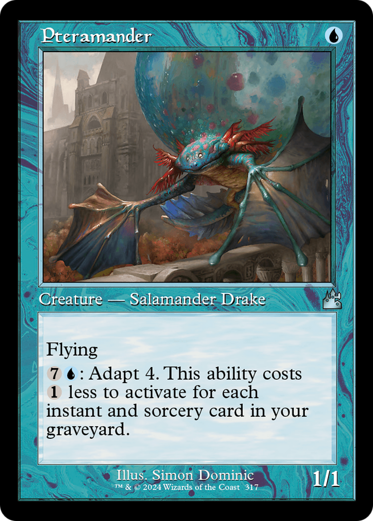 Pteramander (RVR-317) - Ravnica Remastered
