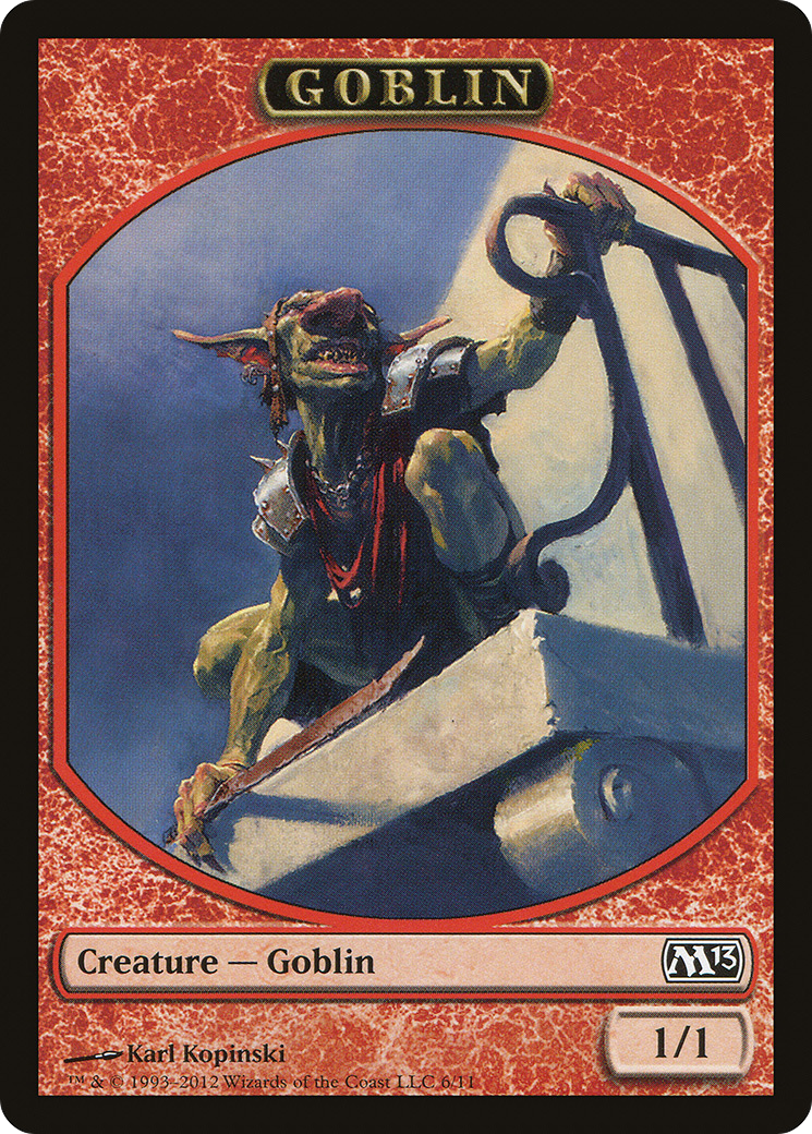 Goblin (M13-006) - Magic 2013 Tokens
