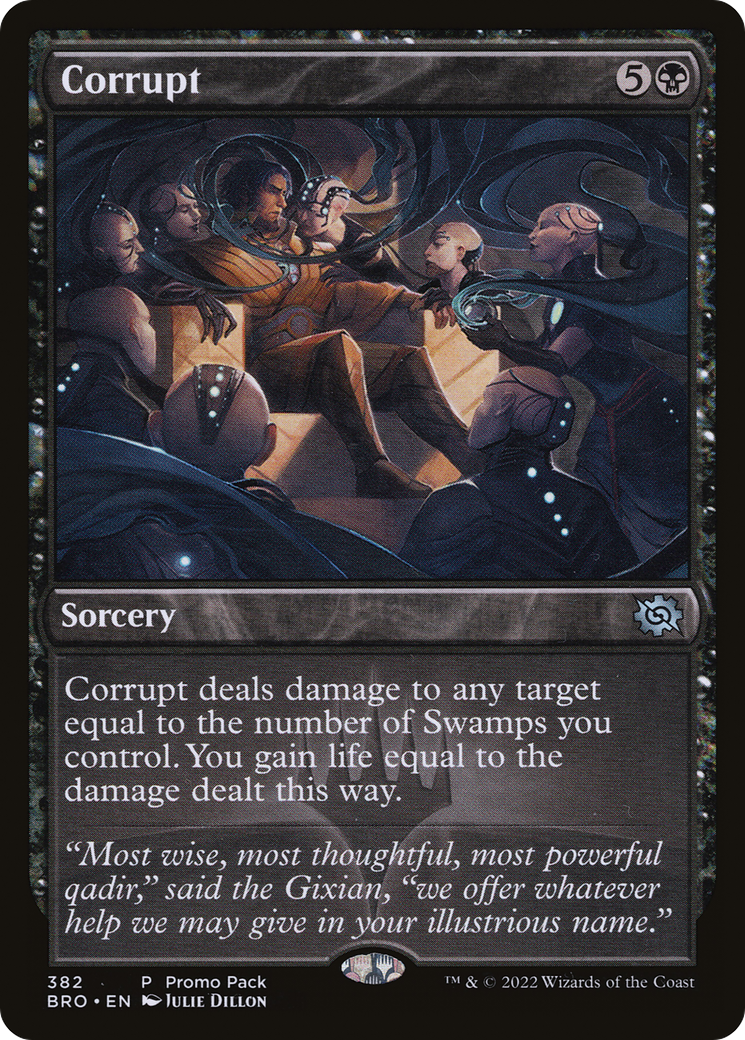 Corrupt (PPBRO-382) - The Brothers' War Foil