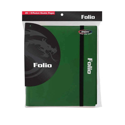 BCW Folio 9-Pocket Album - Green