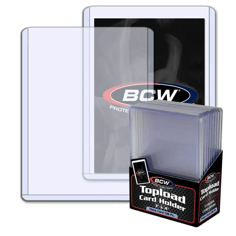 BCW Thick Card Topload Holder -  138 PT