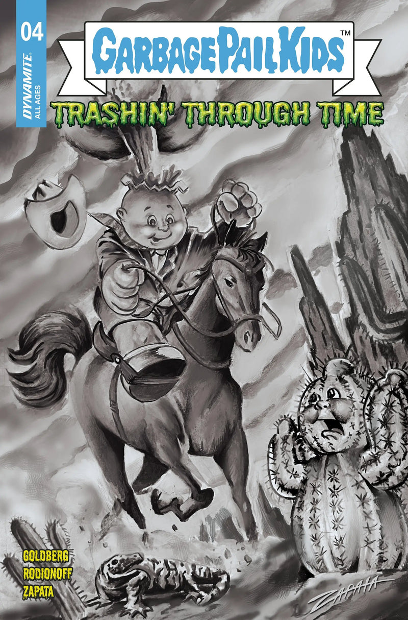 Garbage Pail Kids Through Time #4 E 1:10 Jeff Zapata Variant (03/13/2024) Dynamite