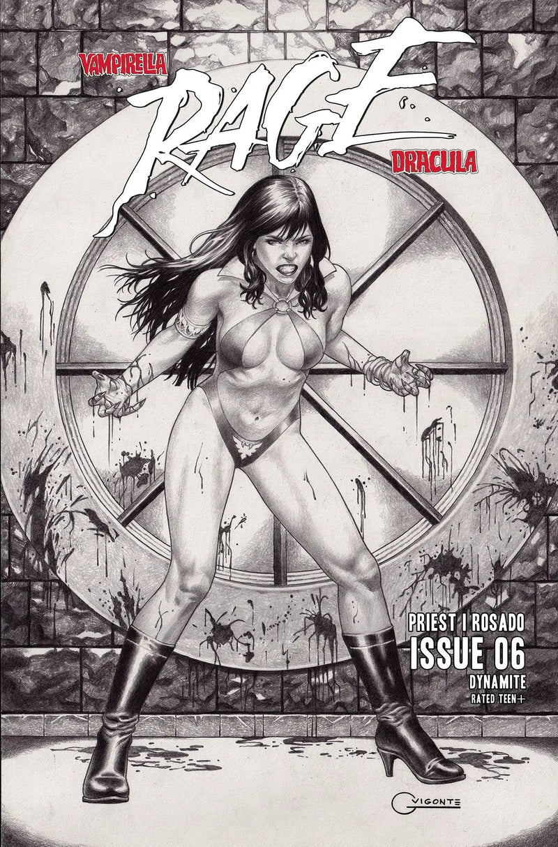 Vampirella Dracula Rage #6 G 1:10 Geebo Vigonte Line A Variant (04/24/2024) Dynamite