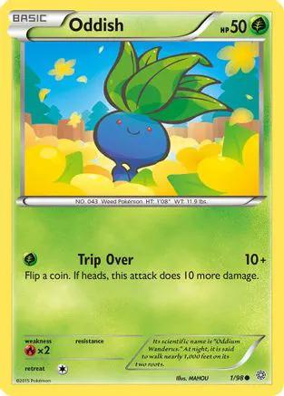 Oddish 001/98 - XY  Ancient Origins