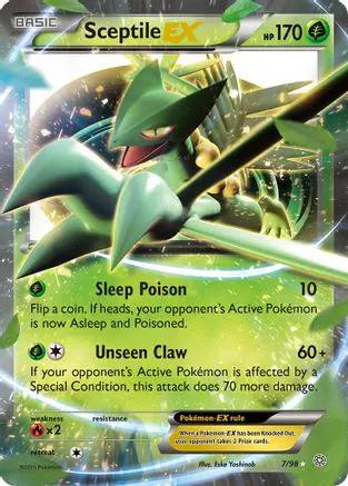 Sceptile EX 007/98 - XY  Ancient Origins Holofoil