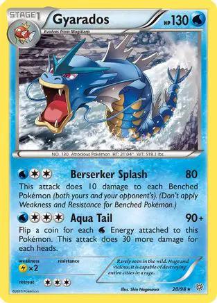 Gyarados 020/98 - XY  Ancient Origins Reverse Holofoil