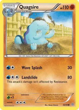 Quagsire 039/98 - XY  Ancient Origins