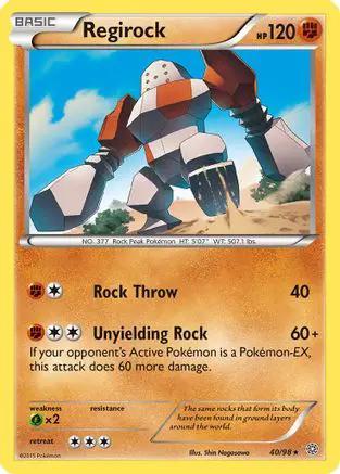 Regirock 040/98 - XY  Ancient Origins Reverse Holofoil