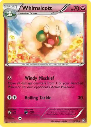 Whimsicott 056/98 - XY  Ancient Origins Reverse Holofoil