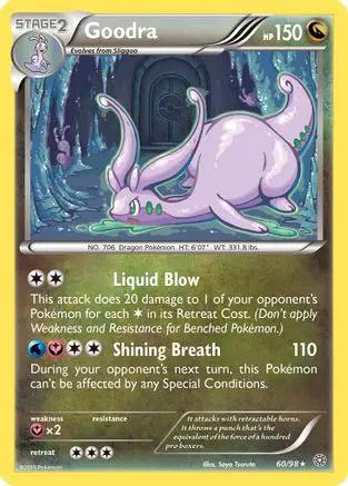 Goodra 060/98 - XY  Ancient Origins Holofoil
