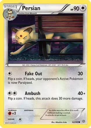 Persian 062/98 - XY  Ancient Origins Reverse Holofoil