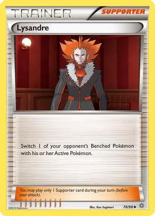 Lysandre 078/98 - XY  Ancient Origins Reverse Holofoil