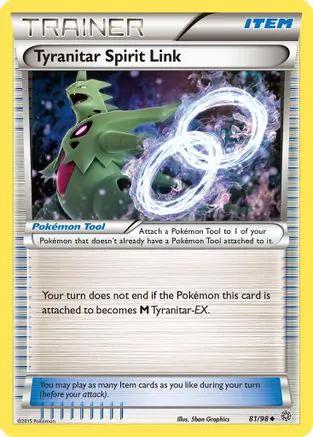 Tyranitar Spirit Link 081/98 - XY  Ancient Origins