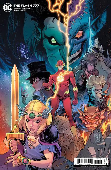 Flash #777 B Jorge Corona Card Stock Variant (12/21/2021) Dc