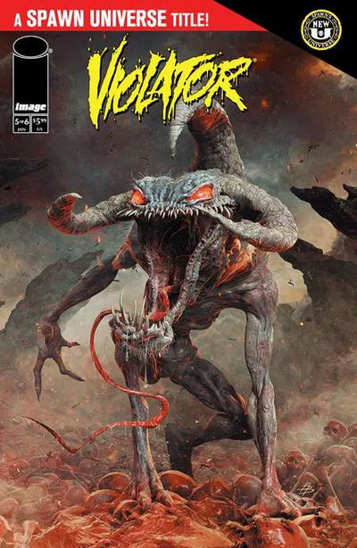 Spawn Violator #5 B Bjorn Barends Variant SIGNED Marc Andreyko (01/29/2025) Image