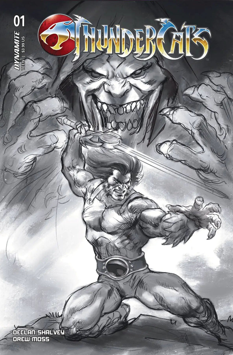 Thundercats #1 R 1:15 Lucio Parrillo Line Art Variant (02/07/2024) Dynamite