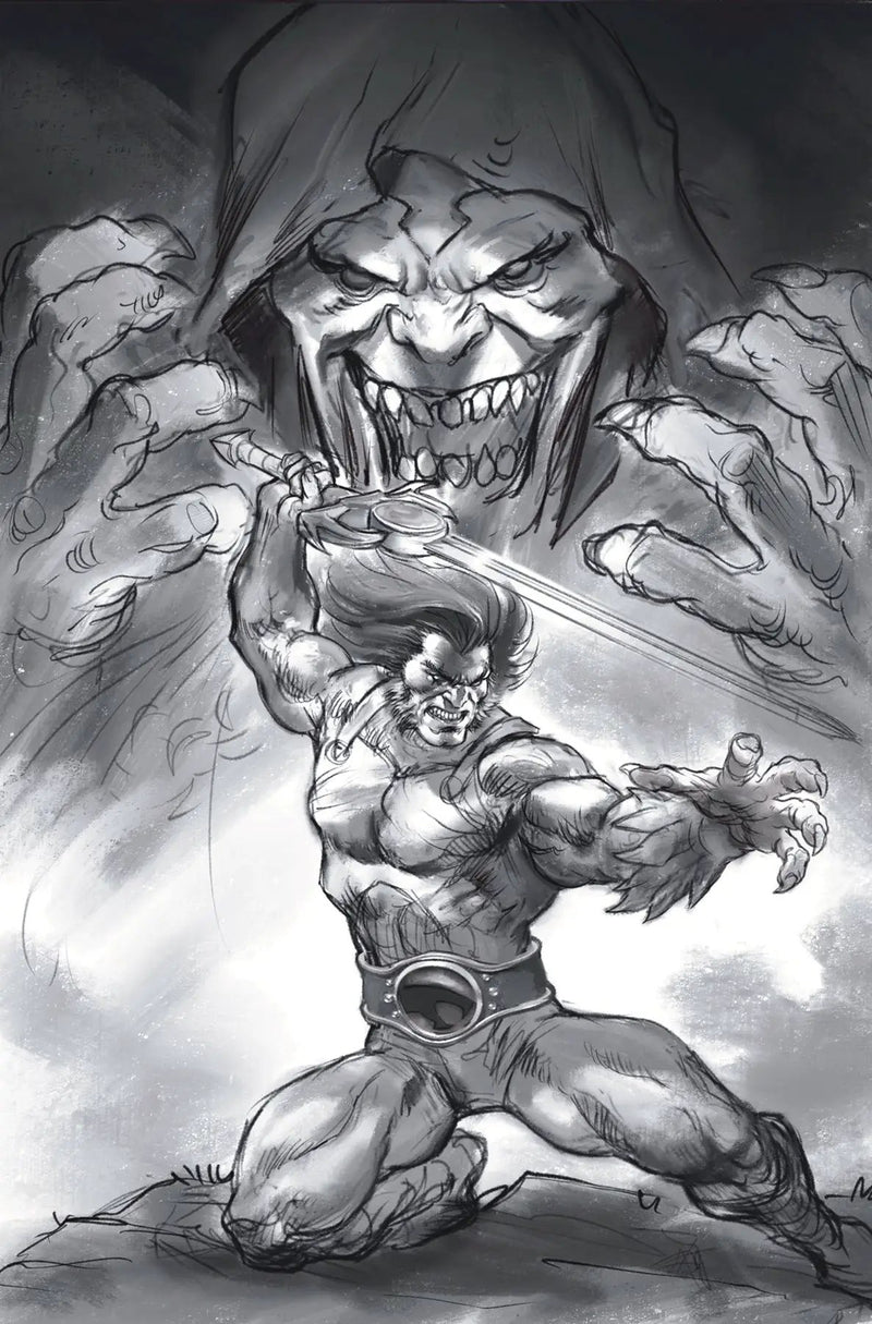 Thundercats #1 U 1:25 Lucio Parrillo Line Art Virgin Variant (02/07/2024) Dynamite
