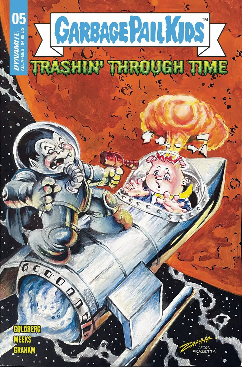 Garbage Pail Kids Through Time #5 B Jeff Zapata Variant (06/26/2024) Dynamite