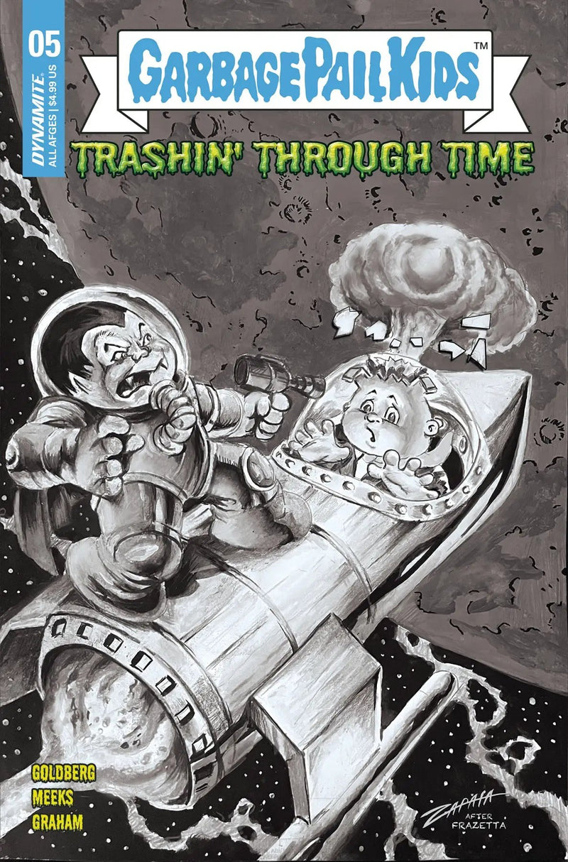 Garbage Pail Kids Through Time #5 E 1:10 Jeff Zapata Variant (06/26/2024) Dynamite