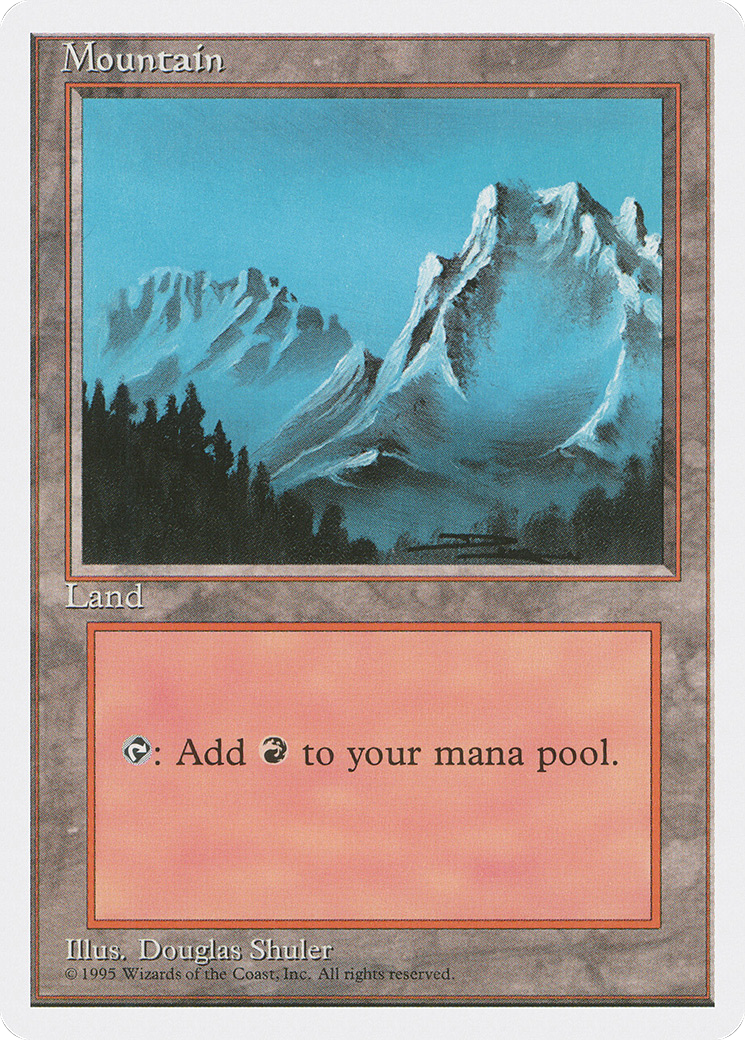 Mountain (4ED-374) - Fourth Edition