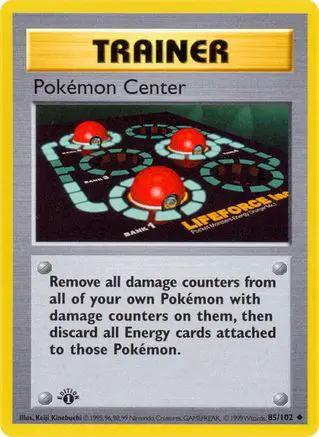 Pokemon Center 085/102 - Base Set Shadowless 1st Edition