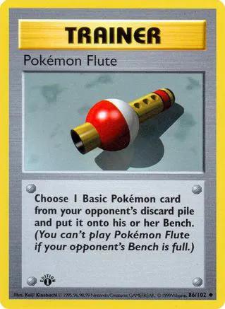 Pokemon Flute 086 - Base Set Shadowless Unlimited