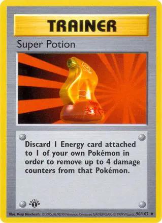 Super Potion 090/102 - Base Set Shadowless 1st Edition
