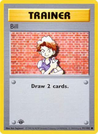 Bill 091/102 - Base Set Shadowless Unlimited