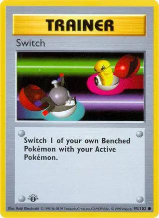 Switch 095/102 - Base Set Shadowless 1st Edition