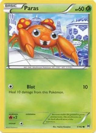 Paras 001/162 - XY  BREAKthrough Reverse Holofoil