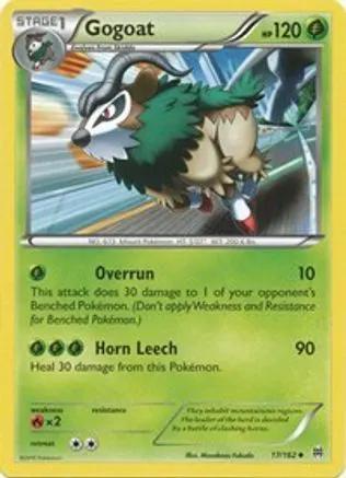 Gogoat 017/162 - XY  BREAKthrough Reverse Holofoil