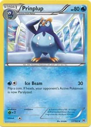 Prinplup 037/162 - XY  BREAKthrough Reverse Holofoil
