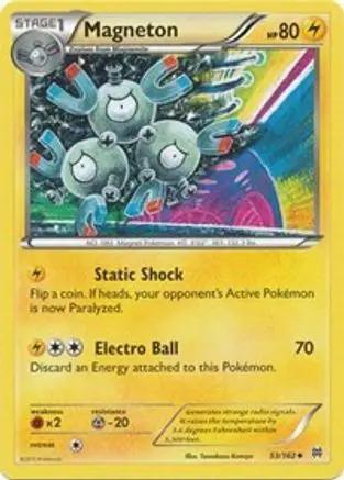 Magneton 053/162 - XY  BREAKthrough Reverse Holofoil