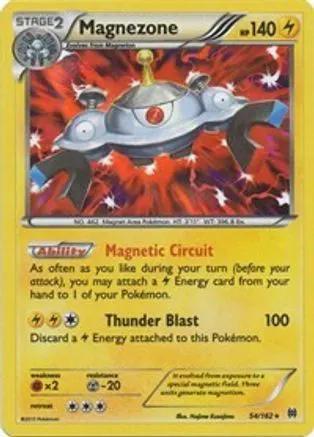 Magnezone 054/162 - XY  BREAKthrough Reverse Holofoil