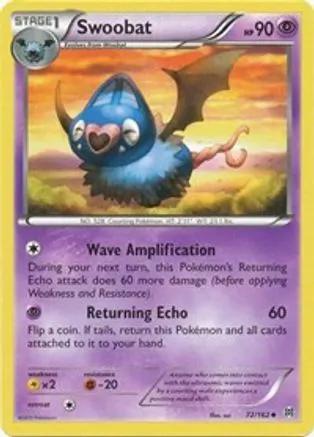 Swoobat 072/162 - XY  BREAKthrough Reverse Holofoil
