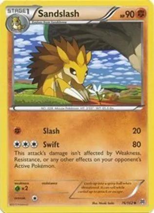 Sandslash 076/162 - XY  BREAKthrough Reverse Holofoil
