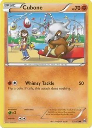Cubone 077/162 - XY  BREAKthrough Reverse Holofoil