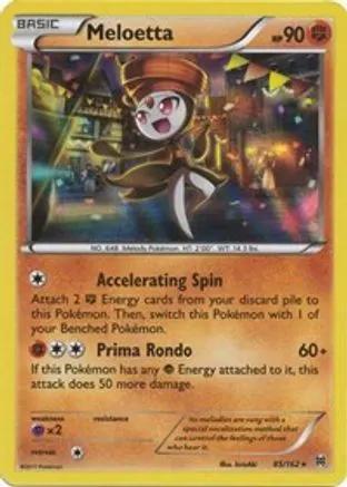 Meloetta 085/162 - XY  BREAKthrough Reverse Holofoil