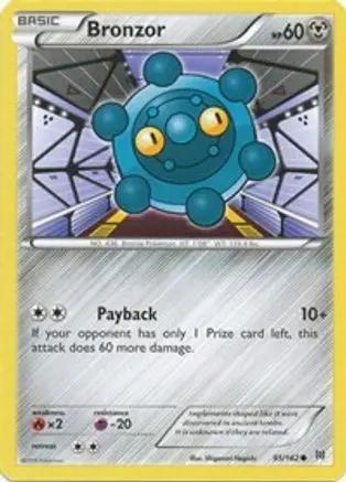 Bronzor 095/162 - XY  BREAKthrough Reverse Holofoil