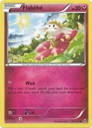 Flabebe 101/162 - XY  BREAKthrough Reverse Holofoil