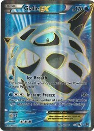 Glalie EX (Full Art) 155/162 - XY  BREAKthrough Holofoil