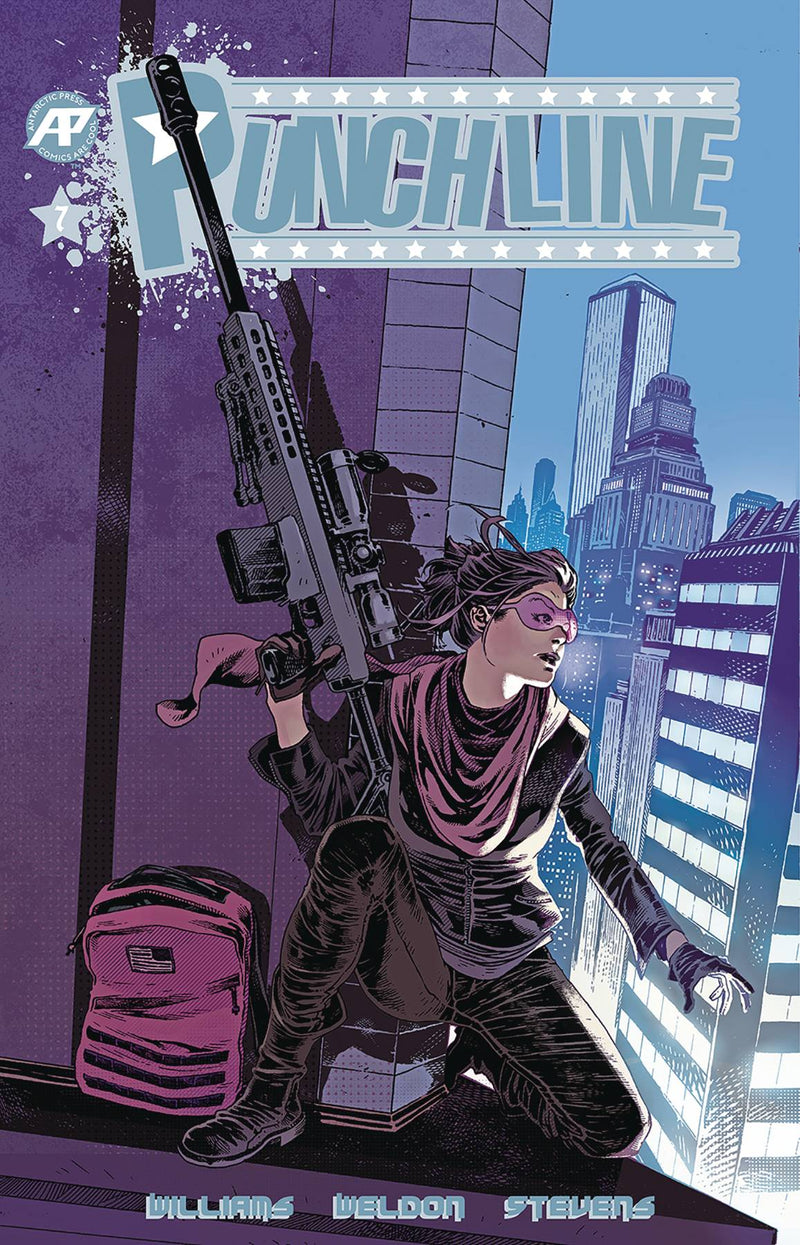 PUNCHLINE #7 B Matthew Weldon LONG SHOT Variant (05/29/2019) ANTARCTIC