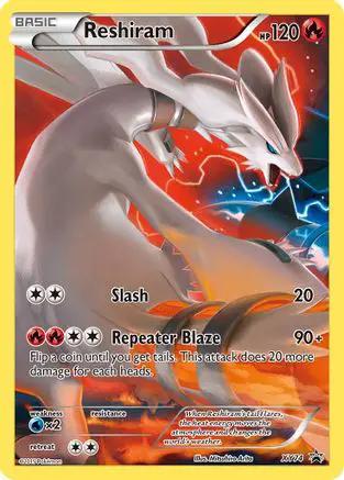 Reshiram (Full Art Promo) XY74/211 - XY Promos Holofoil