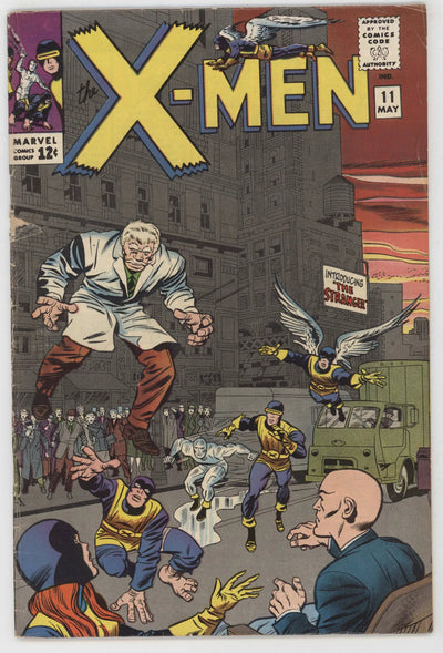 Uncanny X-Men 11 Marvel 1965 VG 1st Stranger Jack Kirby Stan Lee