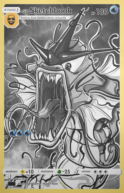 GORKEM DEMIR SKETCHBOOK - GYAMIZED COVER C FOIL VARIANT NYCC 2025 KNIGHT OF COMICS EXCLUSIVE