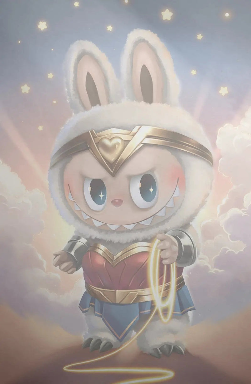 FAME: KASING LUNG CREATOR OF THE LABUBU - KATYA SINYUKHINA LASSO MONSTER FOIL KNIGHT OF COMICS EXCLUSIVE